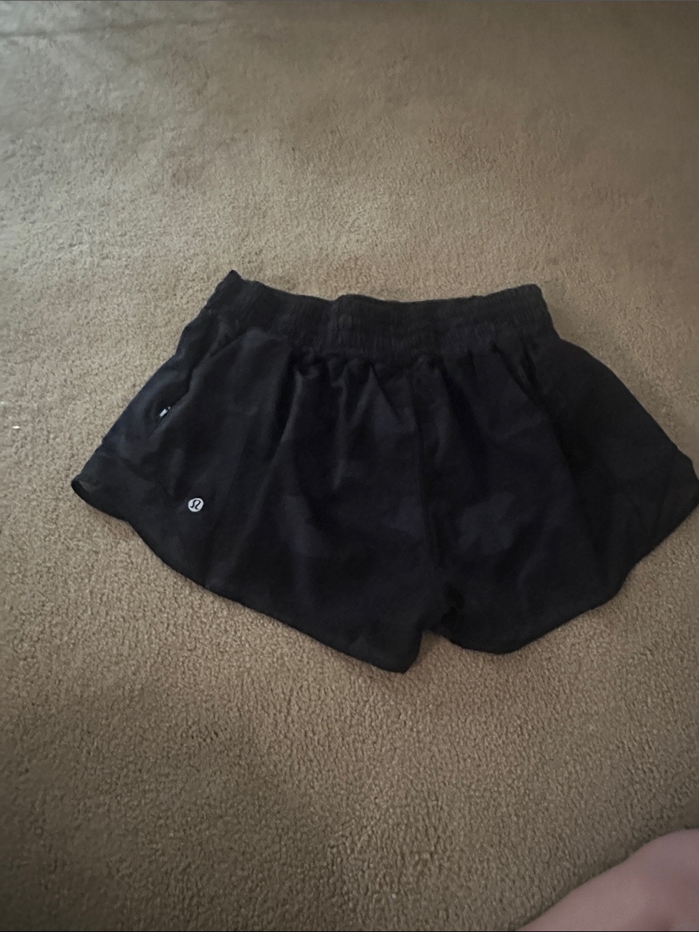 lululemon athletica Black Camo Athletic Shorts - Picture 2 of 2